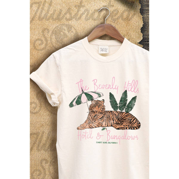 Beverly Hill Hotel Vintage Graphic Tee