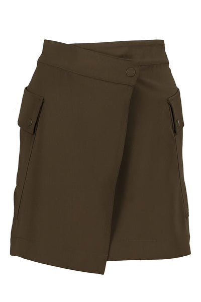 Bishop + Young Military Mini Skirt