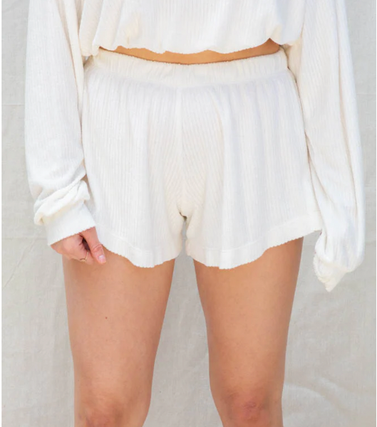 Project Social T Ivory Drew Shorts