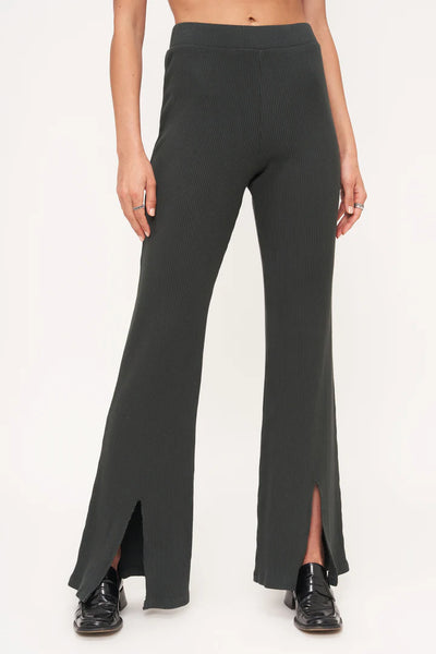 Project Social T Midnight Forest Dylan Front Slit Pant