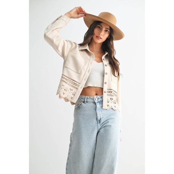 Lasercut Detailing Jacket