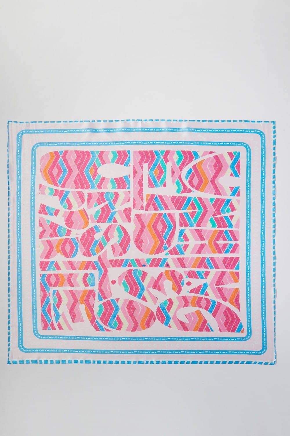 Abstract Tribal Print Bandana Scarf