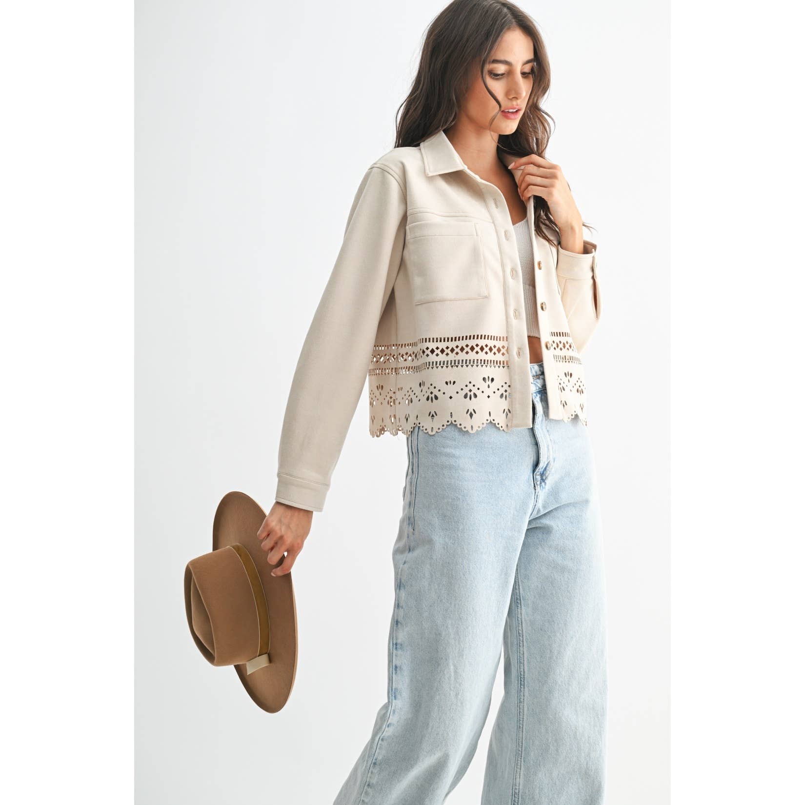 Lasercut Detailing Jacket