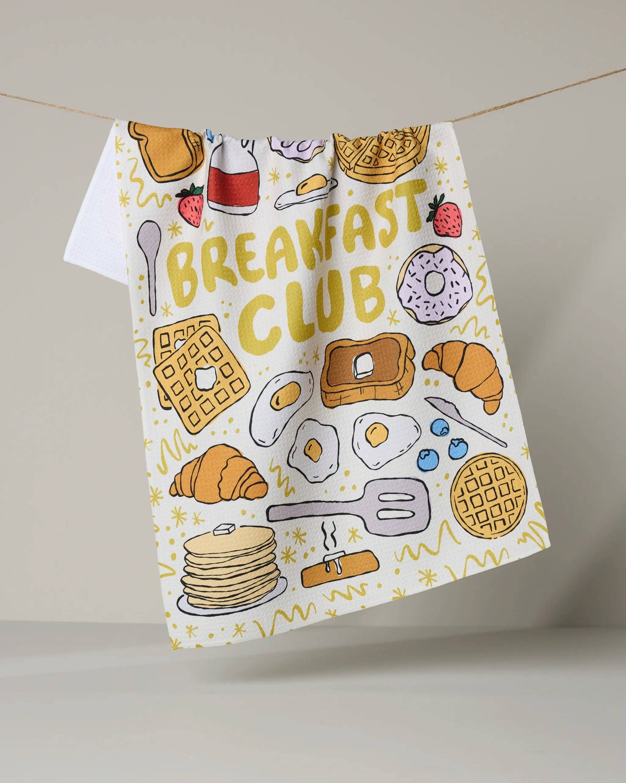 Breakfast Club Tea Towel