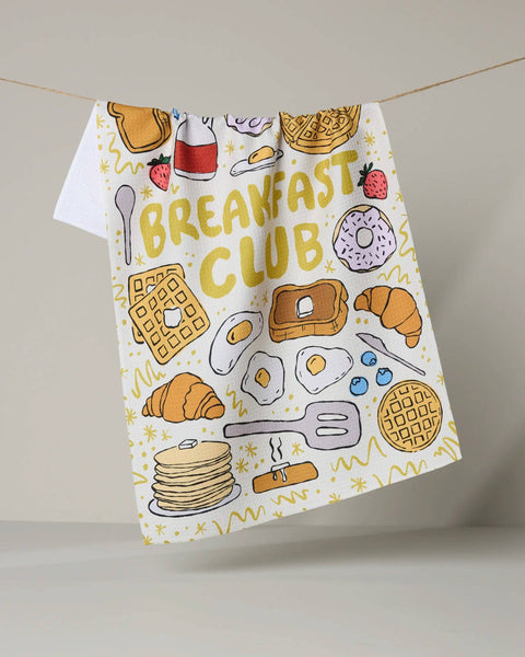 Breakfast Club Tea Towel