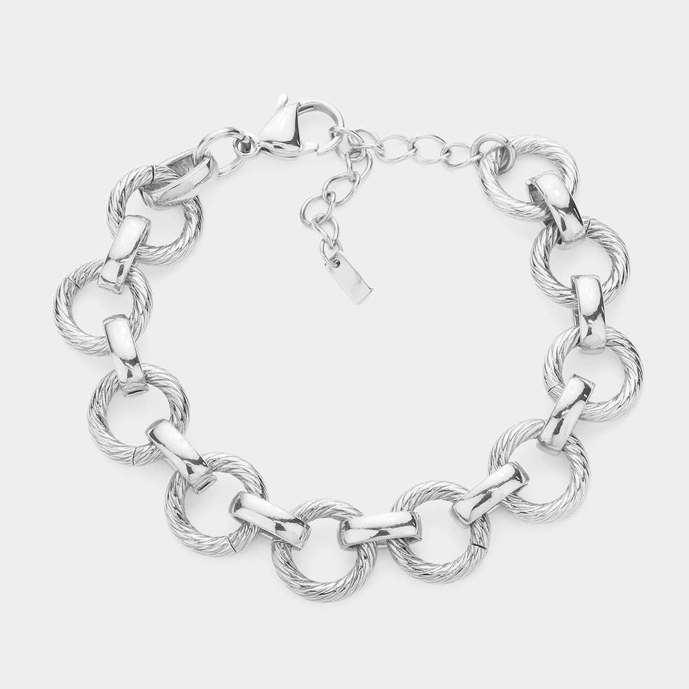 Large Chain Link Bracelet
