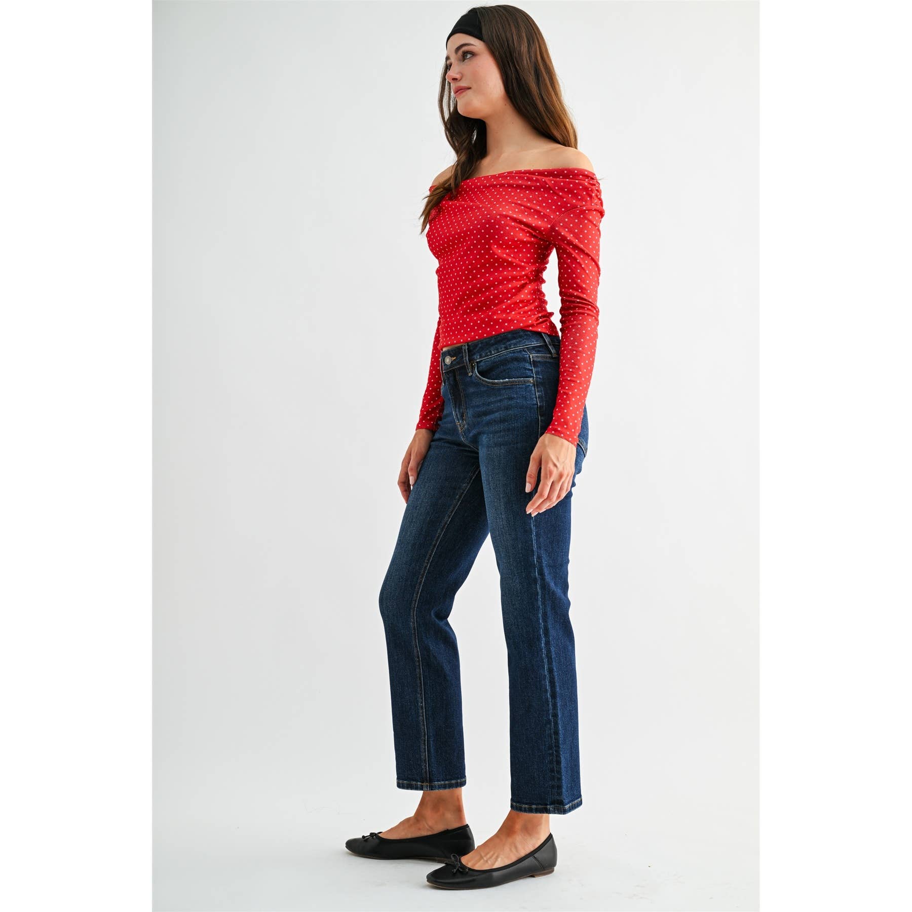 Mid-Rise Straight Ankle Jean