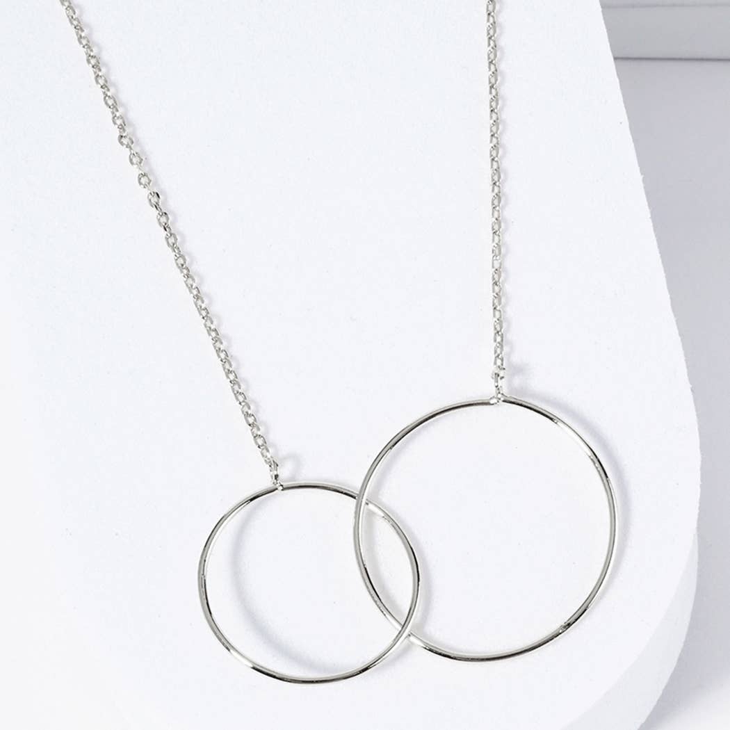 Gold-Dipped Mom&Daughter Necklace
