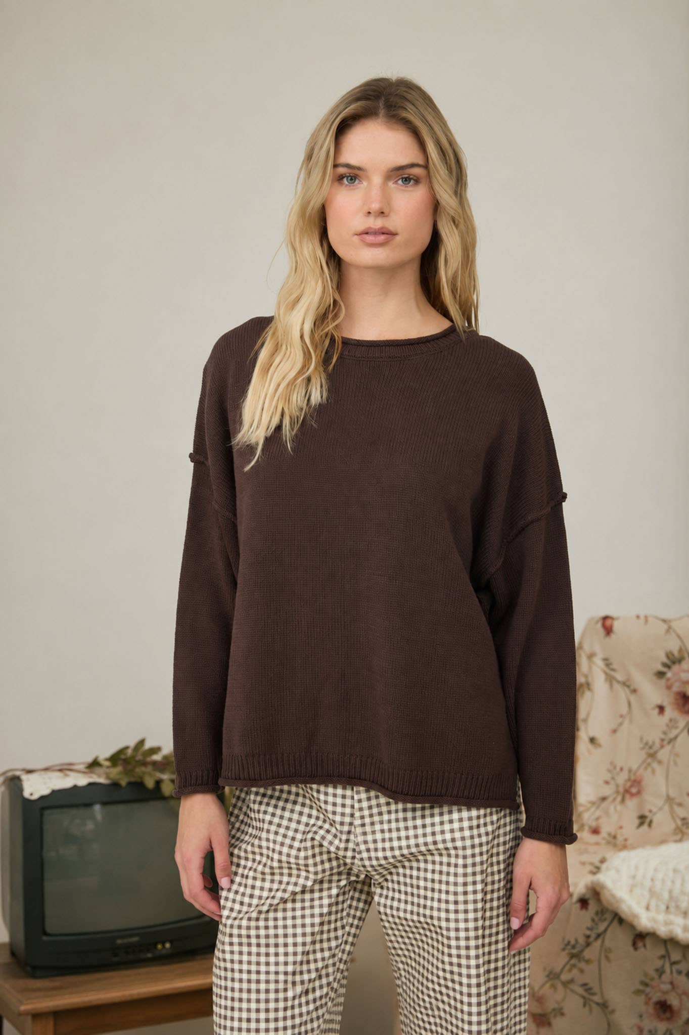 Chocolate Brown Sweater