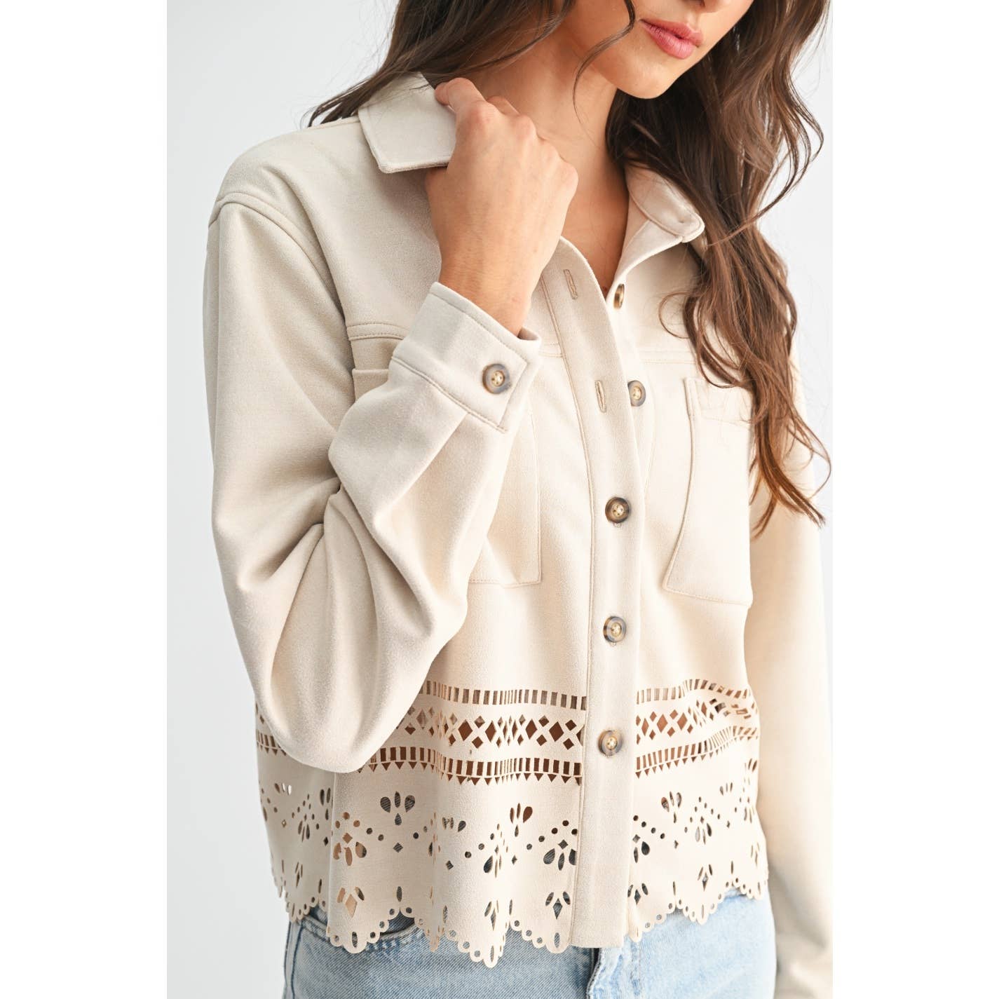 Lasercut Detailing Jacket