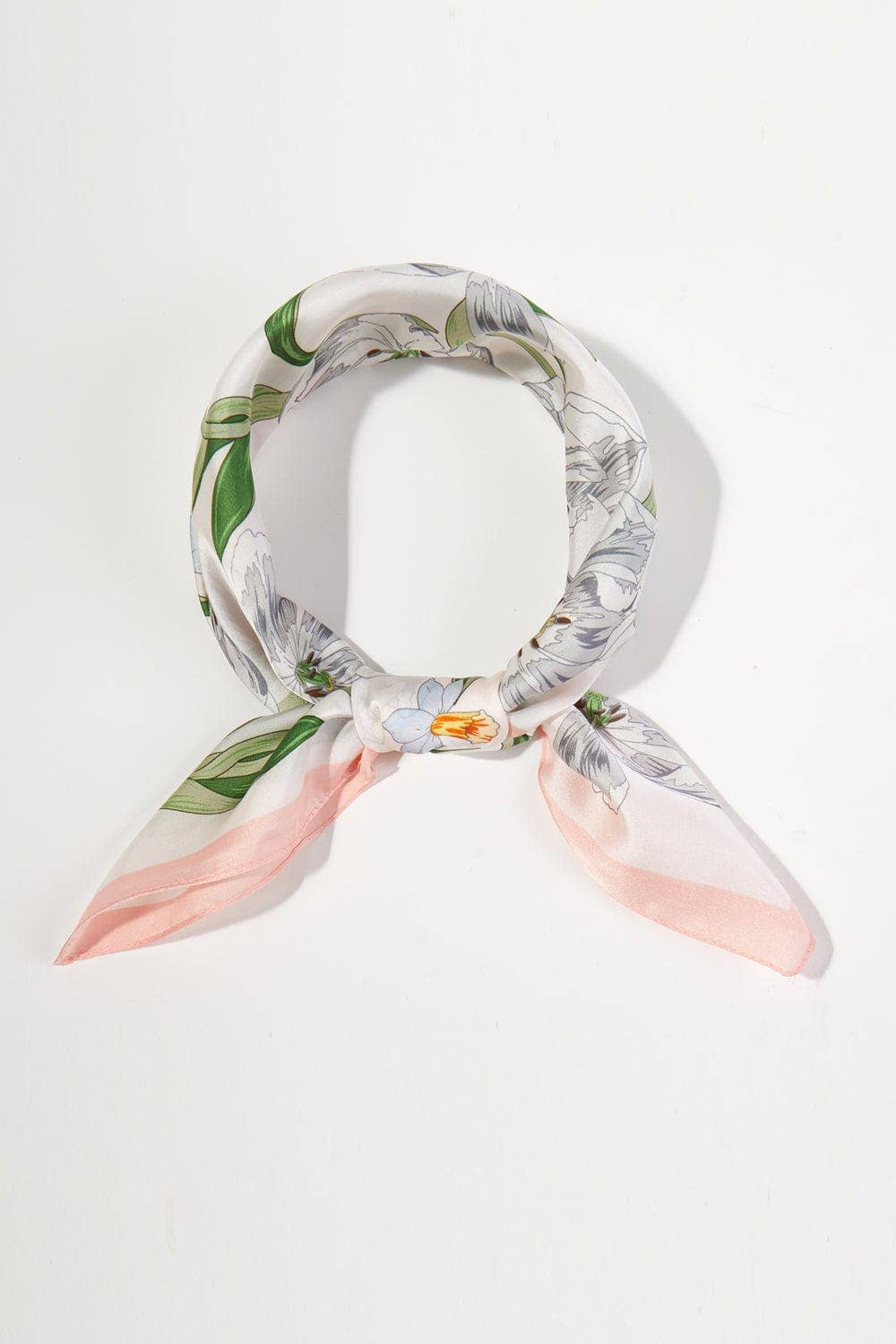 Floral Print Bandana Scarf