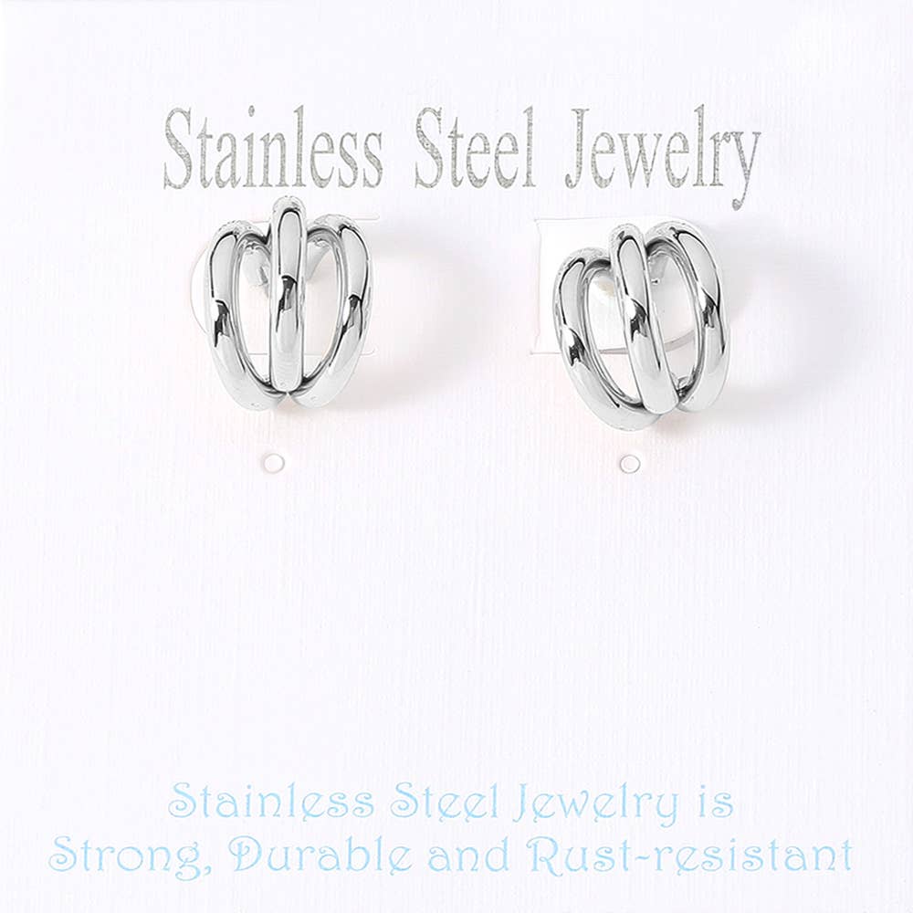 Mini Split Hoop Earrings