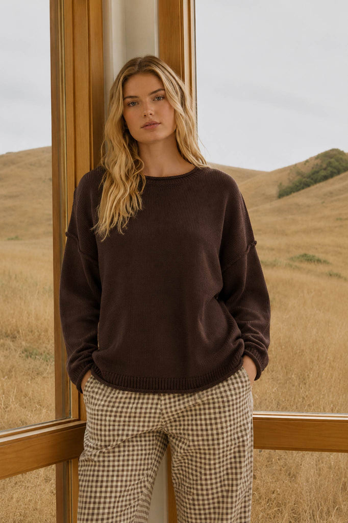 Chocolate Brown Sweater