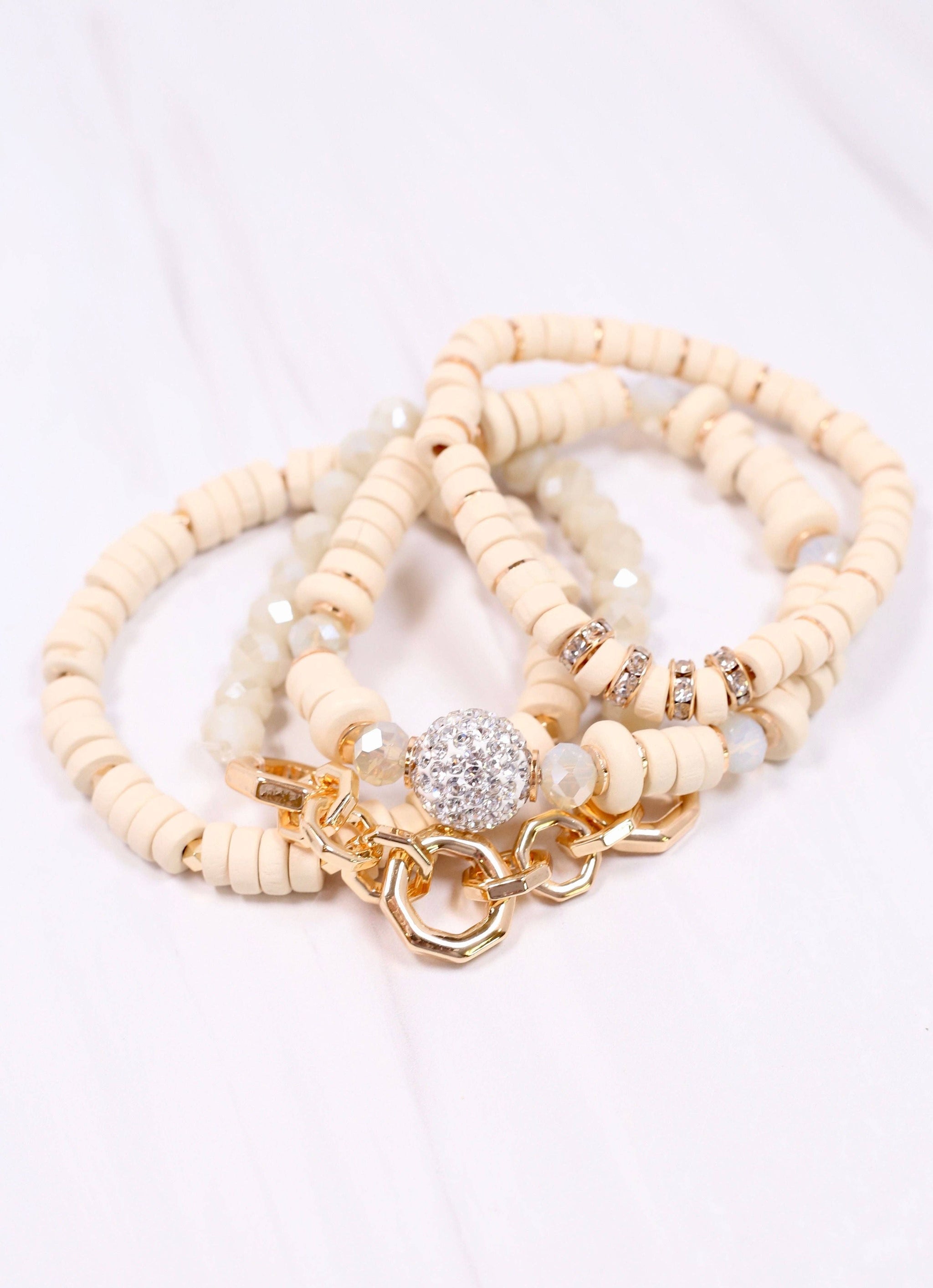 Natural Romain Bracelet Set