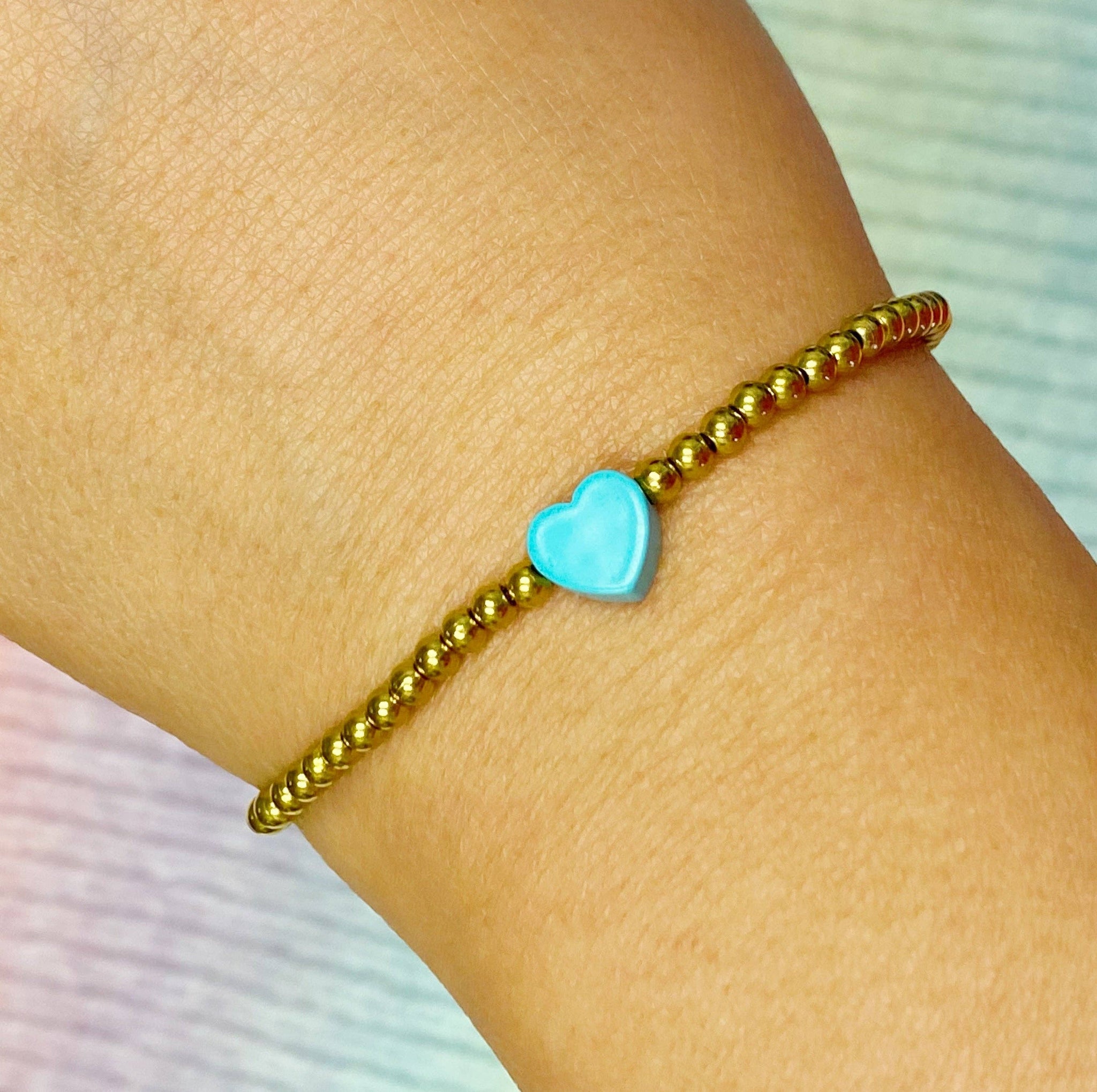 So Very Loved Heart Stretch Bracelet