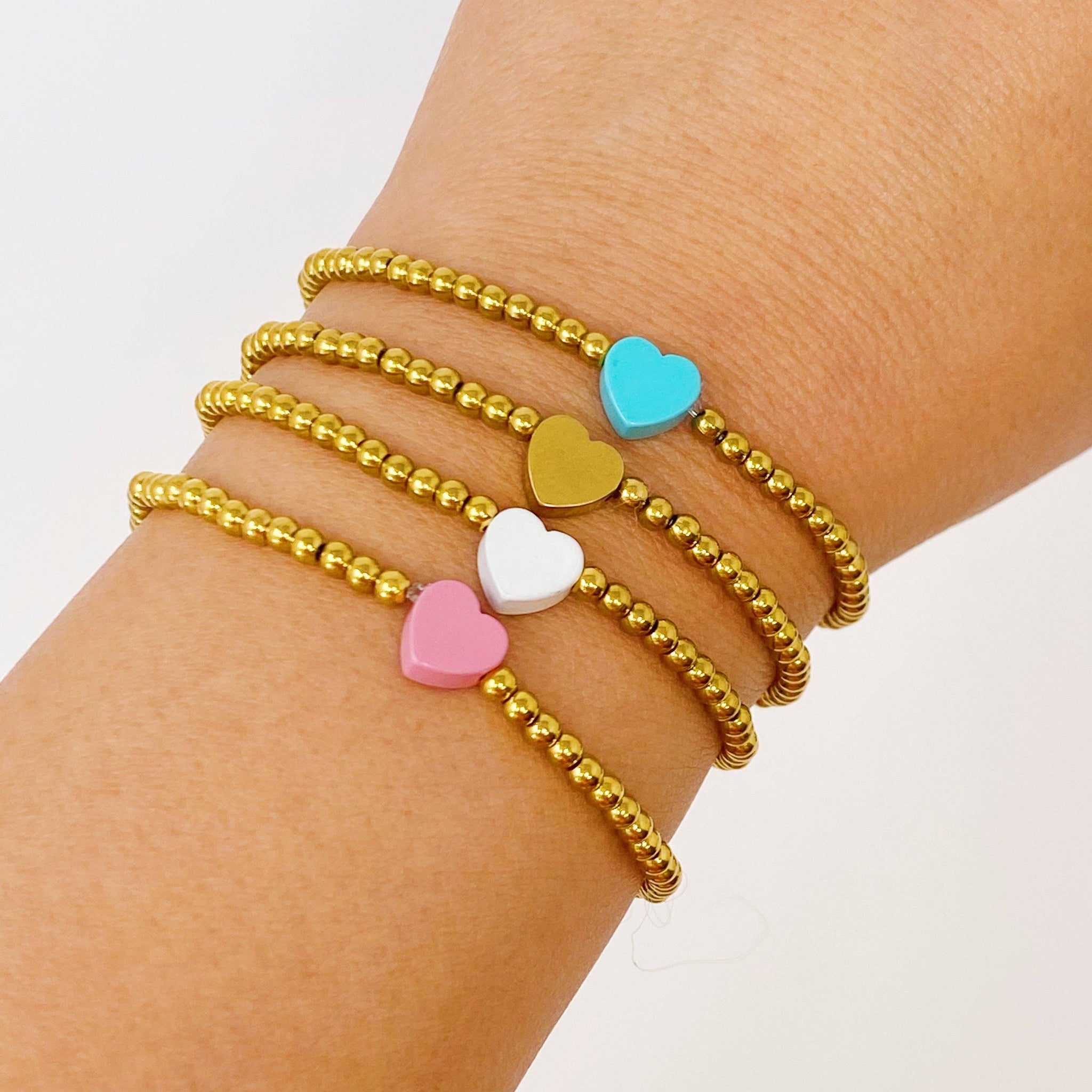 So Very Loved Heart Stretch Bracelet