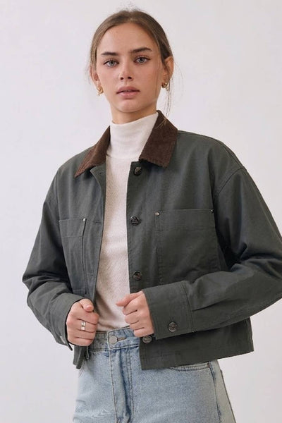 Cropped Barn Jacket