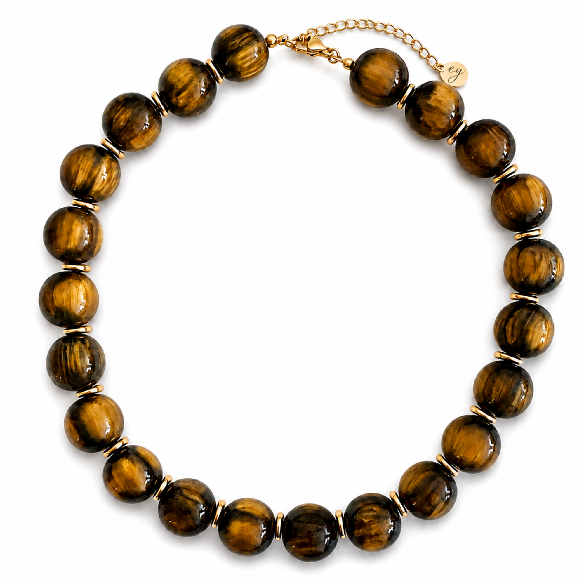 Bold Sphere Bead Necklace