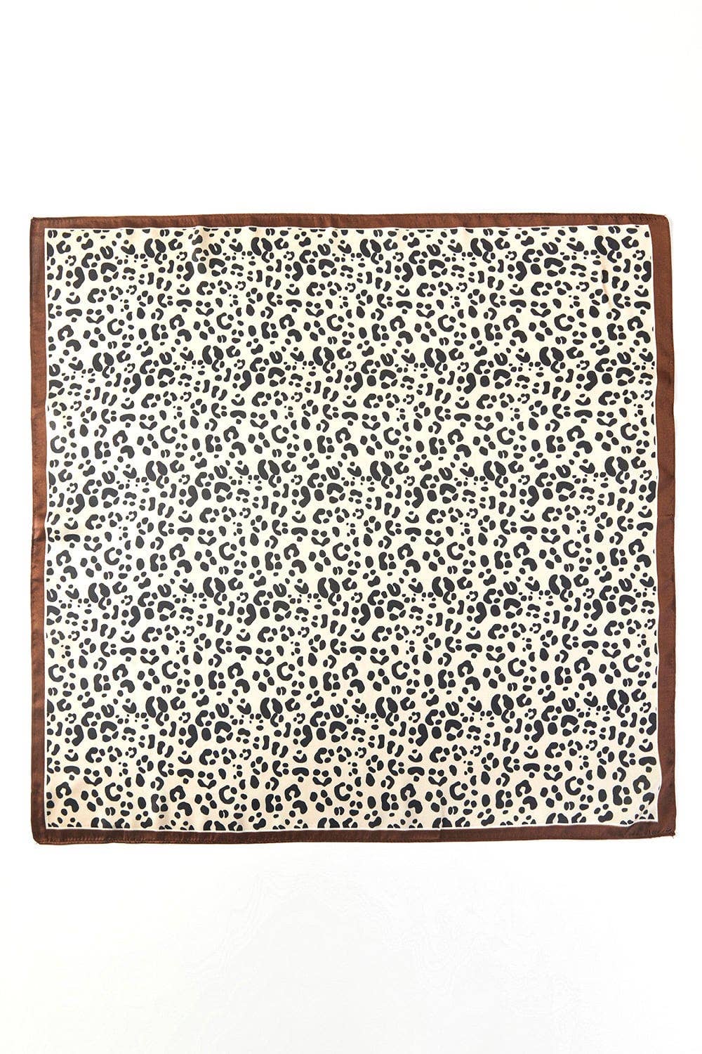 Leopard Print Bandana Scarf