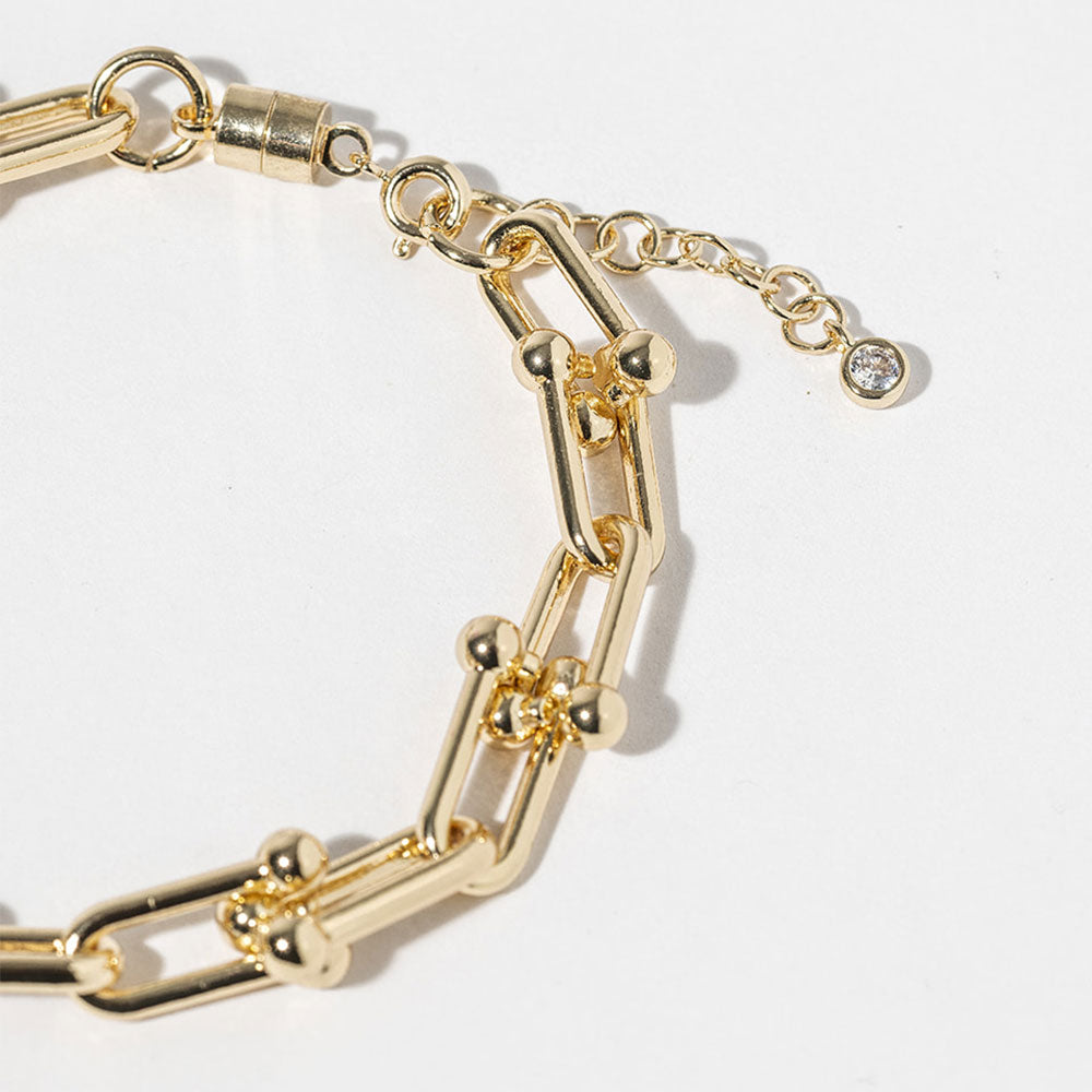 Chunky Industrial Link Chain Bracelet
