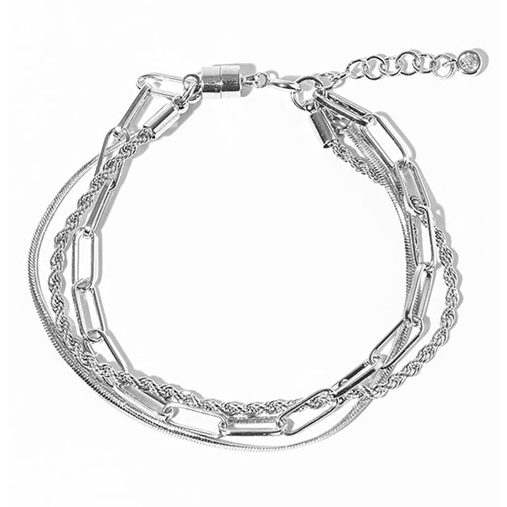 Dipped Layered Chain Bracelet