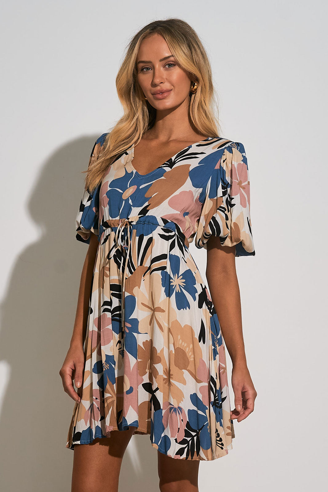 elan mini dress Elan Jade Spaghetti Strap Smocked Mini Dress