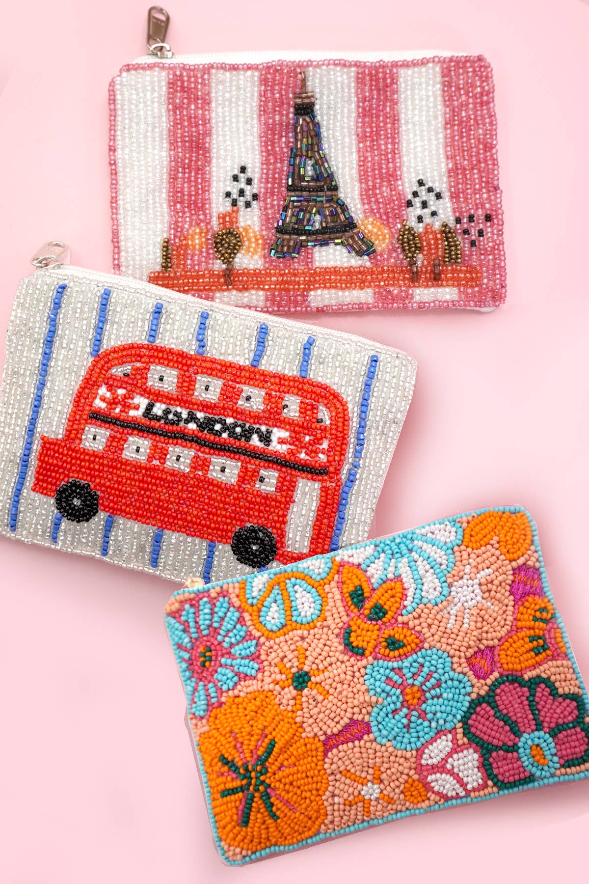 Seed Bead Coin Purse