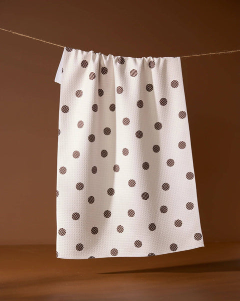 Polka Picnic Tea Towel