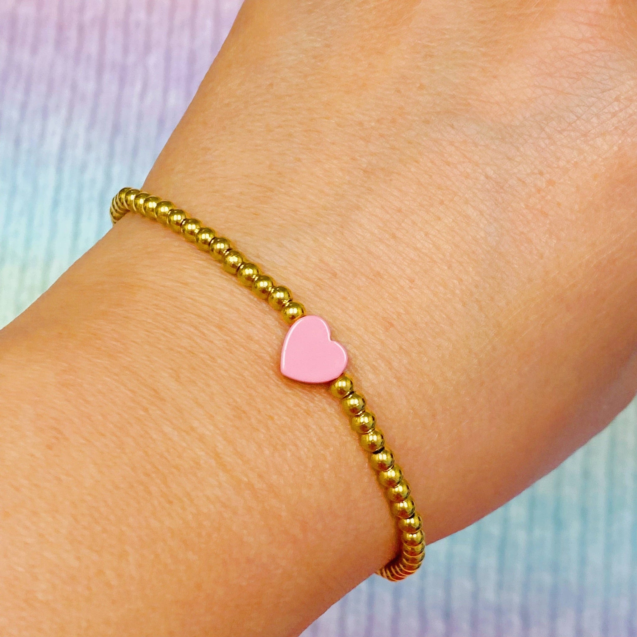 So Very Loved Heart Stretch Bracelet