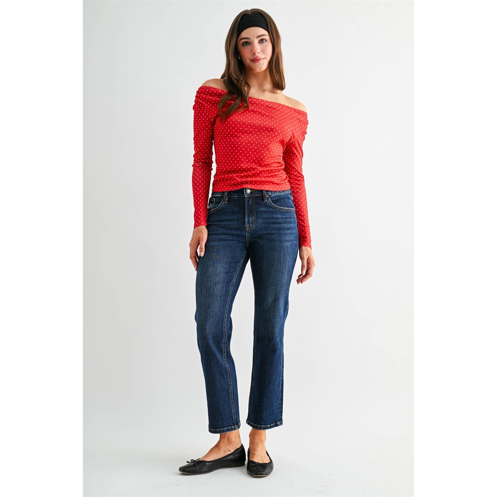 Mid-Rise Straight Ankle Jean