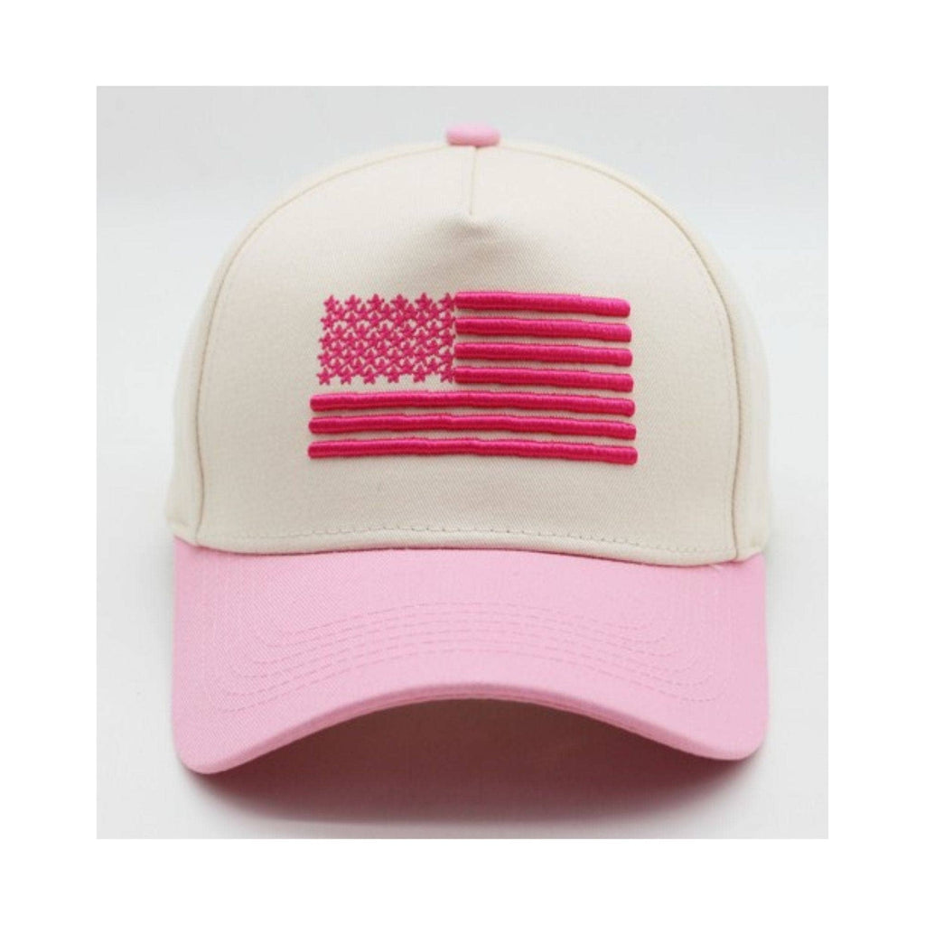 American Flag Trucker Hat