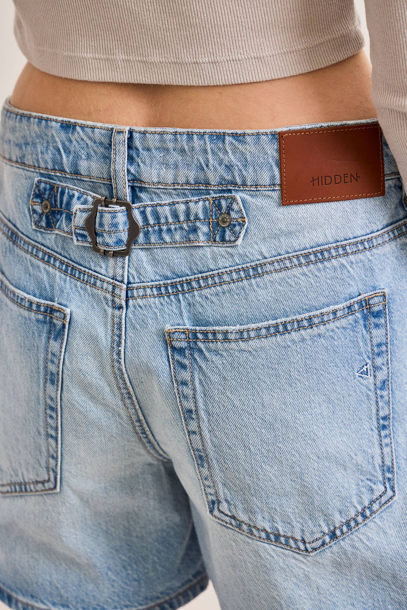 Sammie Mid-Rise Barrel Shorts