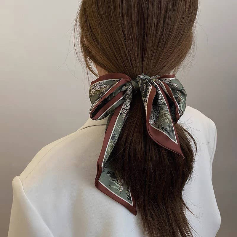 SOFT SILKY SKINNY TWILLY SCARF