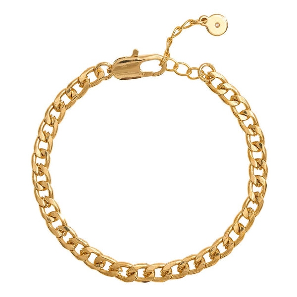 Classic Cuban Chain Link Bracelet