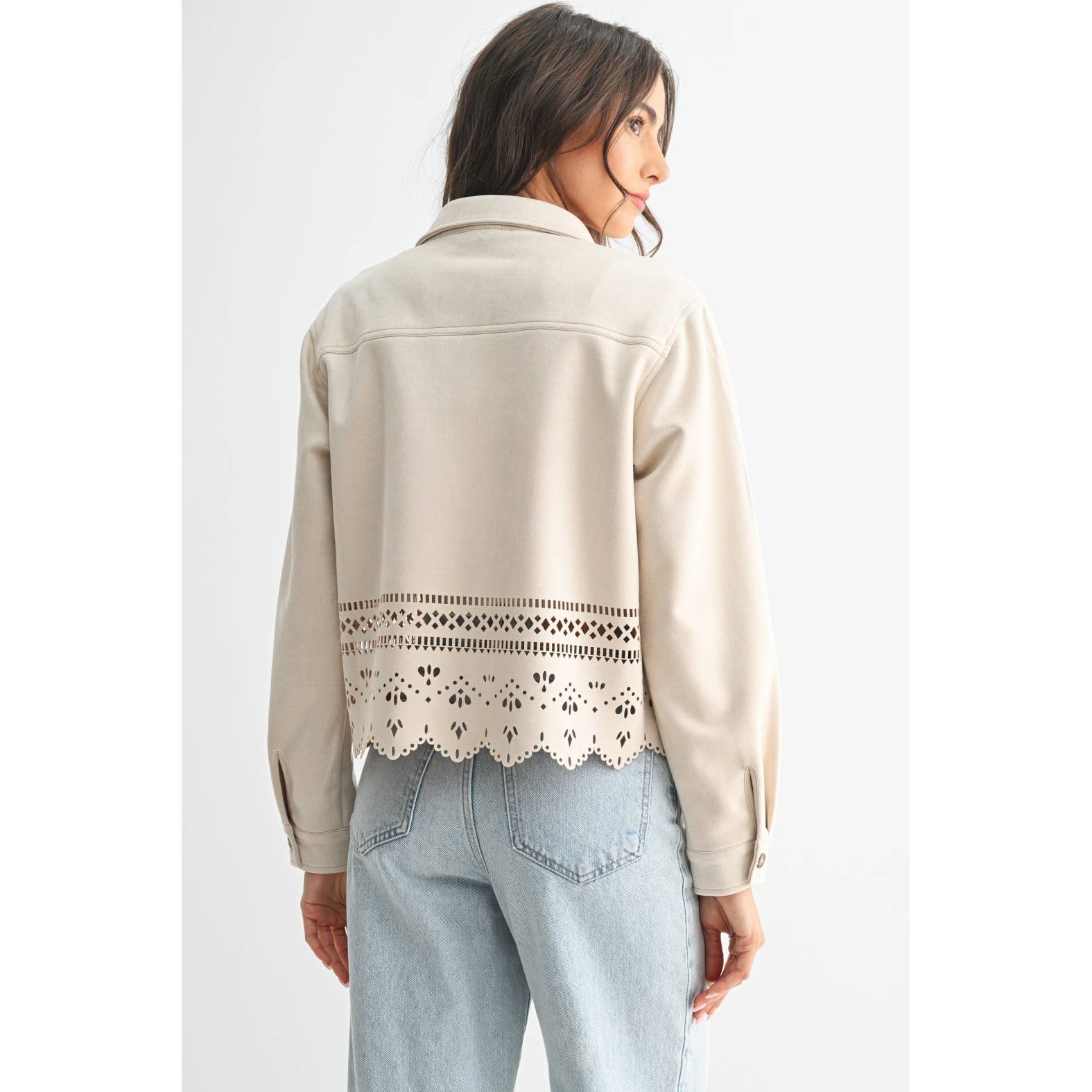 Lasercut Detailing Jacket