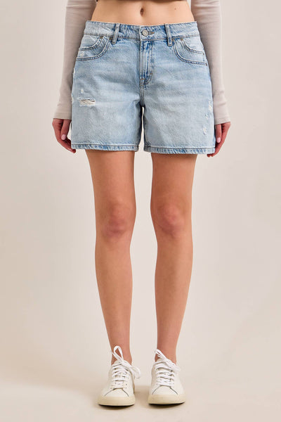Sammie Mid-Rise Barrel Shorts