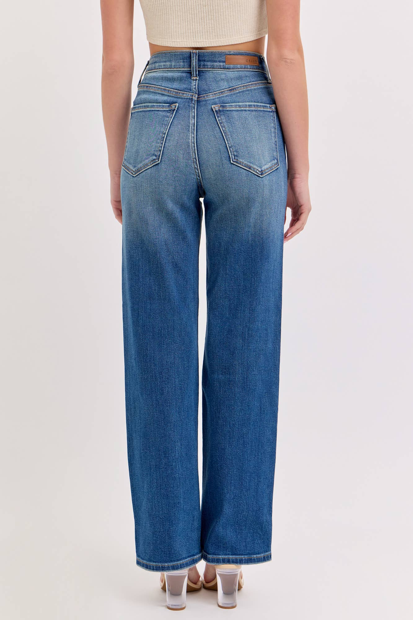 Super High Rise Dad Jean