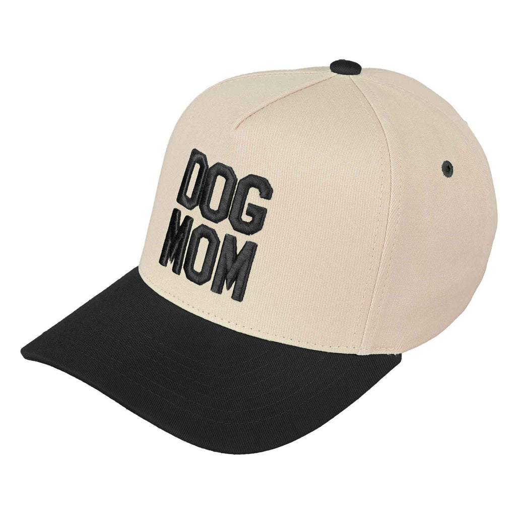 "DOG MOM" Puff Embroidery Trucker Hat