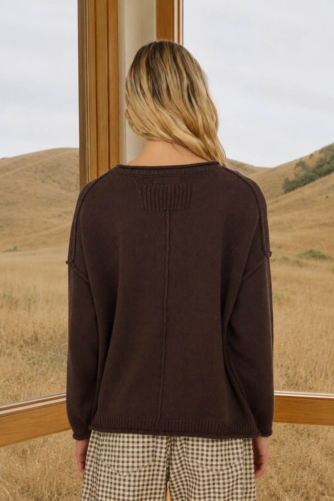 Chocolate Brown Sweater