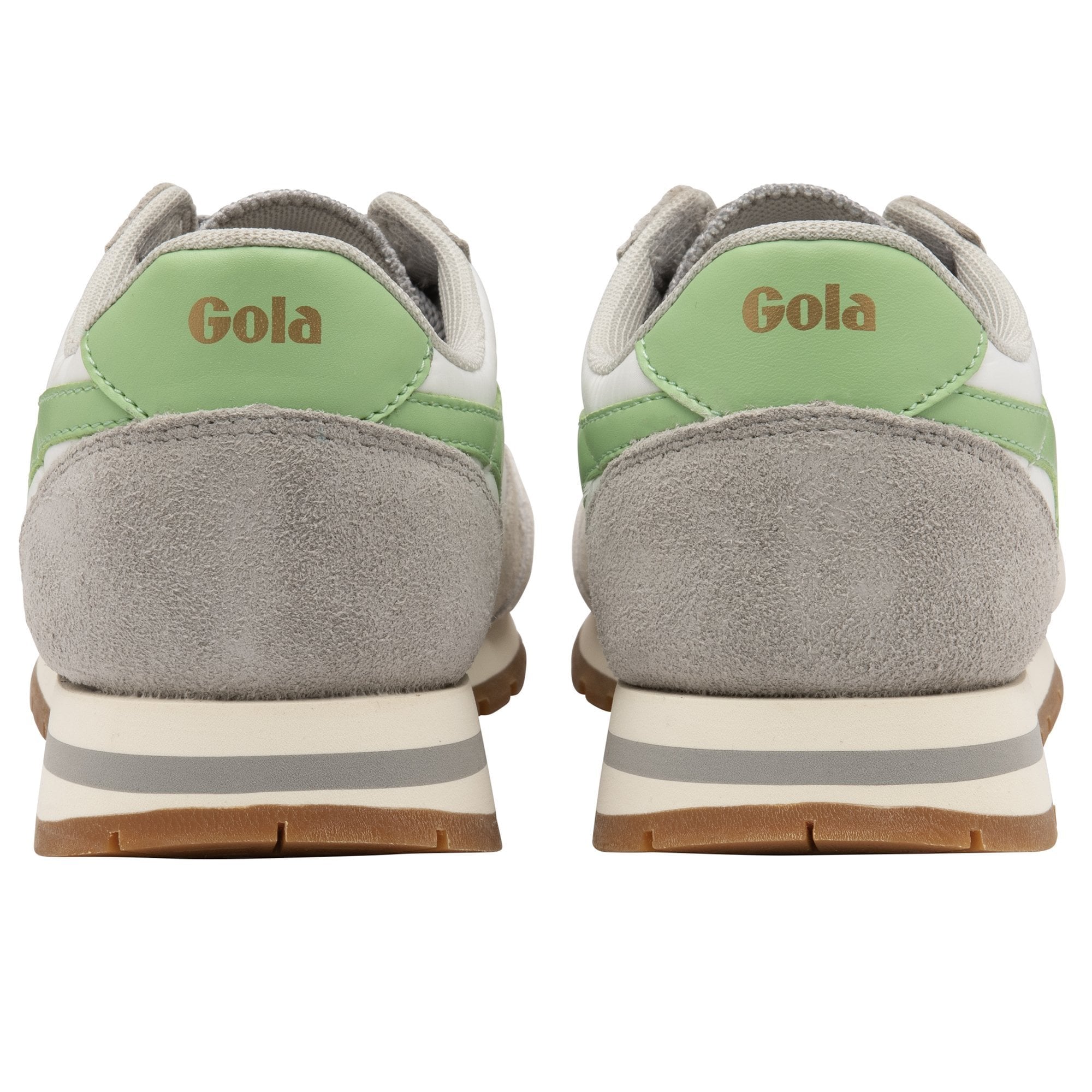 Gola Daytona Chute Grey Patina Green Sneakers