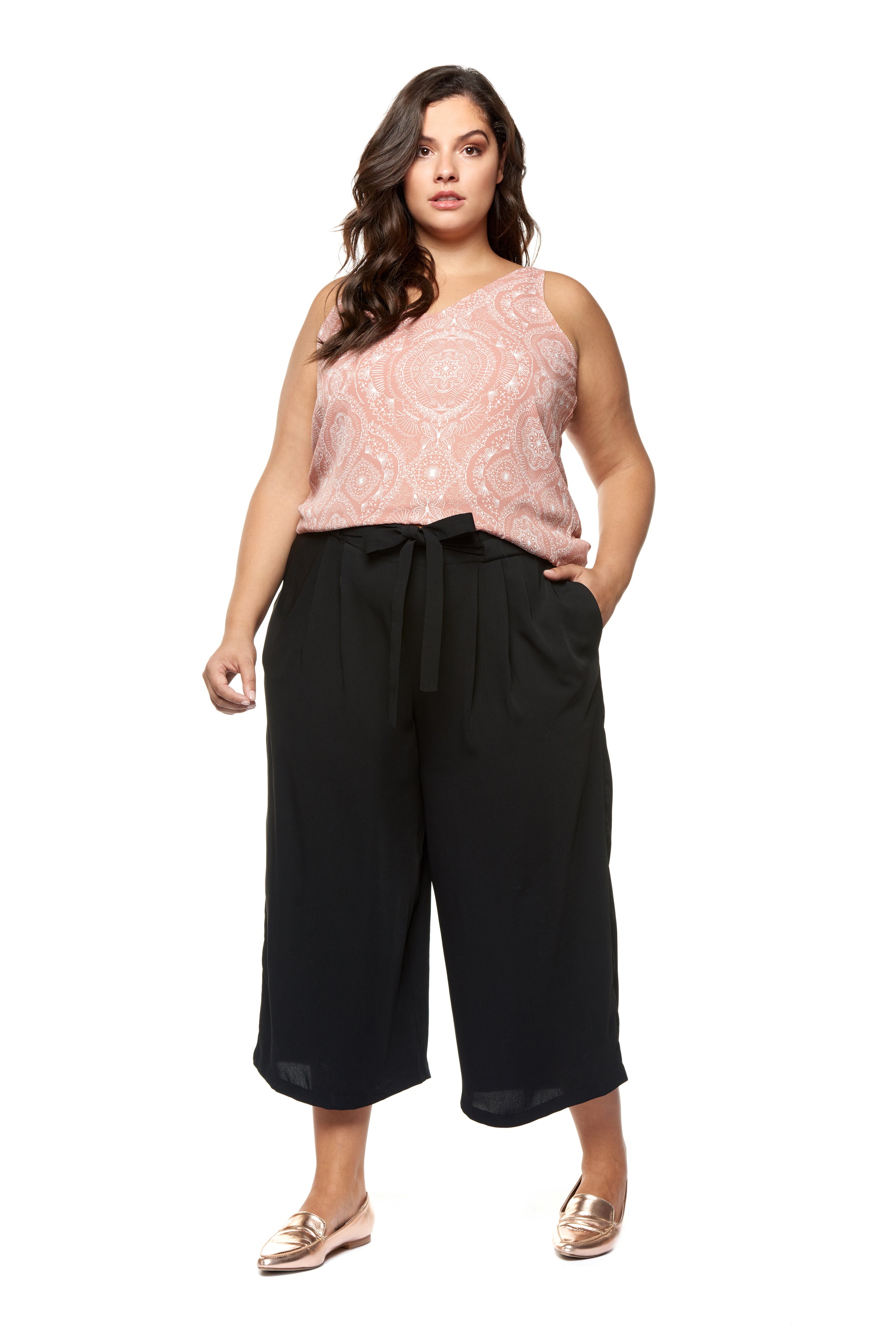 Women's Cropped & Culotte Dress Pants - Express