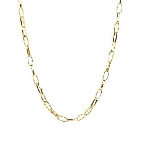 Marlyn Schiff Jewelry Gold Link Chain Necklace