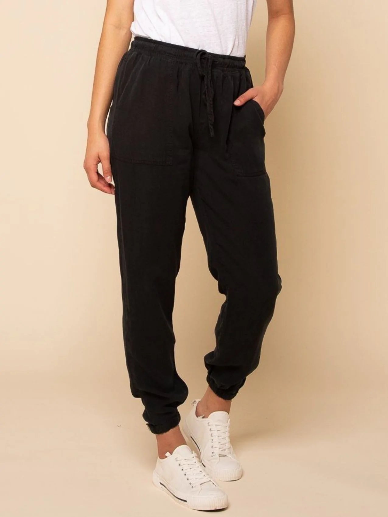 Thread & Supply Serena Vintage Black Joggers