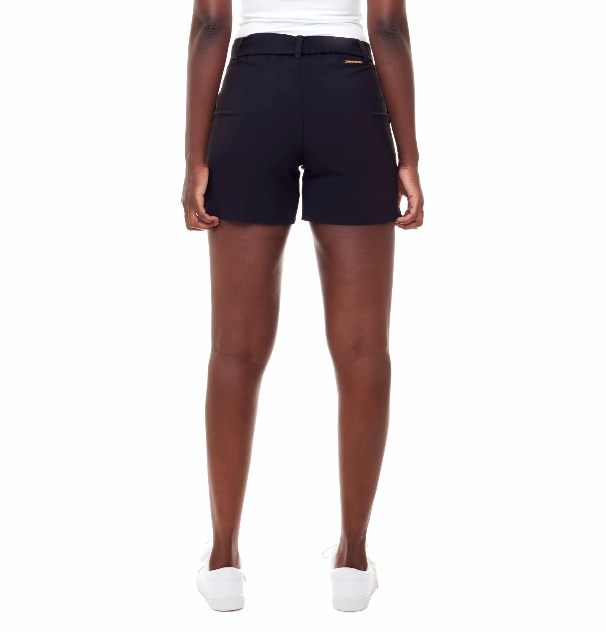ILTM Victoria Black Vegan Silk Shorts