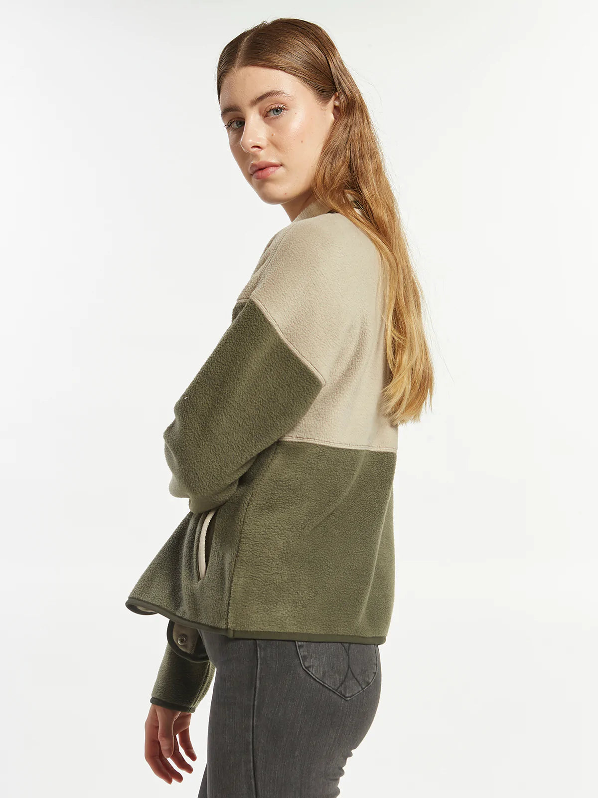 Thread and supply fleece jacket hotsell