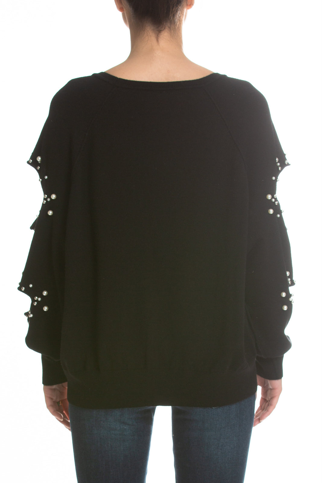 Faux pearl sweater on sale