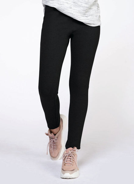 High Rise Basic Black Legging