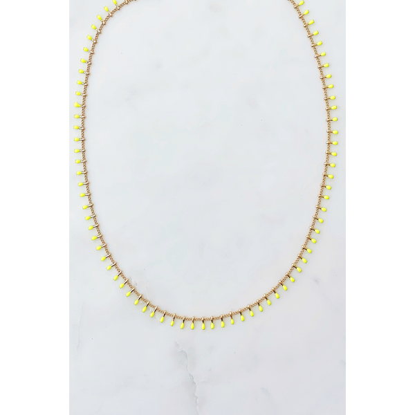 The Lucky Collective Dotted Brights Necklace