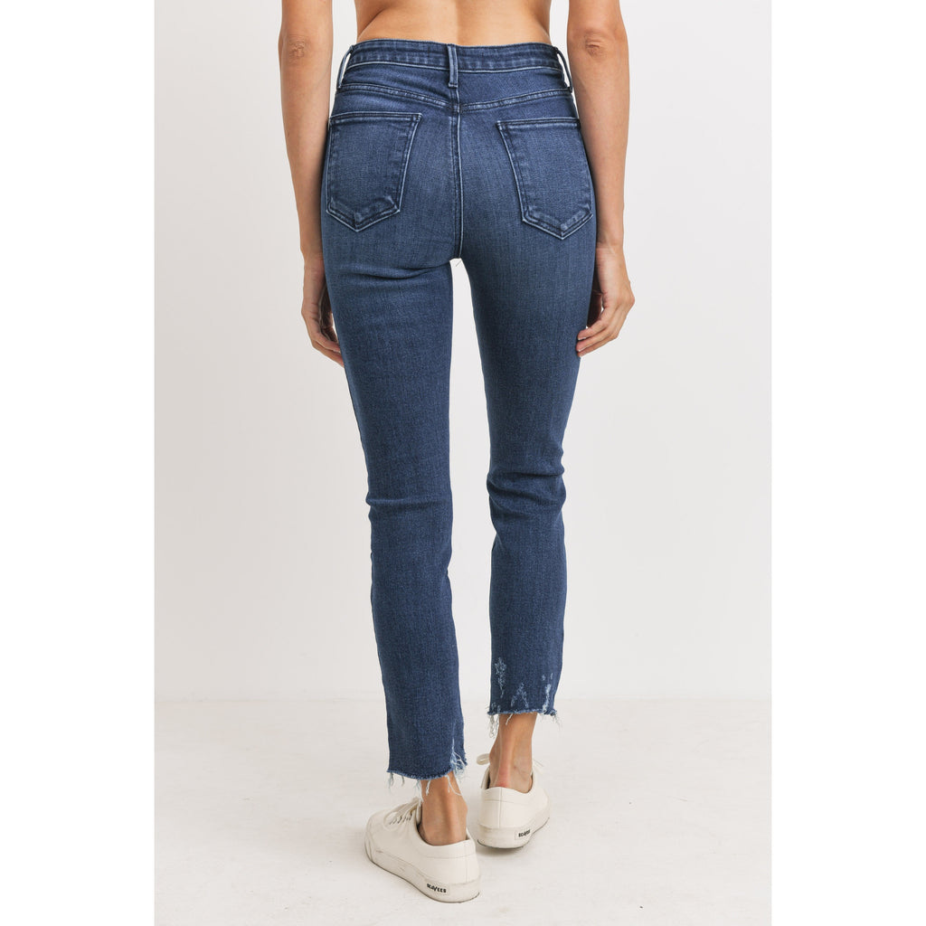 Just Black Denim Dark Denim Slim Straight Jeans
