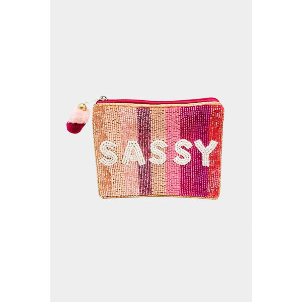 Beaded Coin Purse "Sassy"